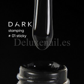 copy of Esmalte Stamping Dark 01, Negro, 8 ml.