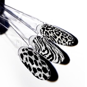 Esmalte Stamping Dark 03, Plata, 10 ml