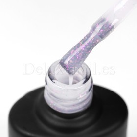 Aurora Base 02 Komilfo, Blanco traslúcido con trozos de foil, 8 ml