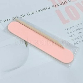 Kit desechable para uñas naturales, Rosa
