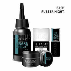 Rubber Hight DE LA RO, base rígida, transparente, 30 ml