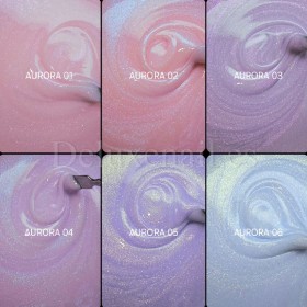 Gel Aurora 04 Amokey, gel constructor de color, 50 gr