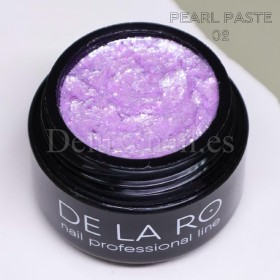Gel Pearl Paste 02 DE LA RO, gel para decoración de uñas, 7 gr
