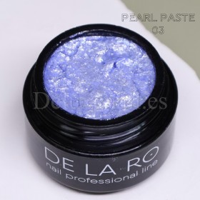 Gel Pearl Paste 03 DE LA RO, gel para decoración de uñas, 7 gr