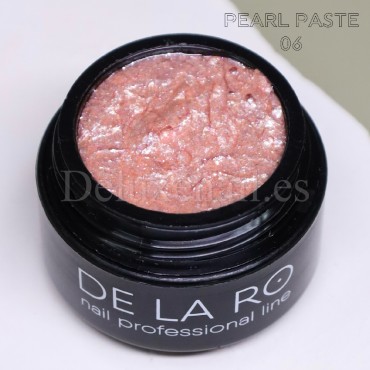 Gel Pearl Paste 06 DE LA RO, gel para decoración de uñas, 7 gr