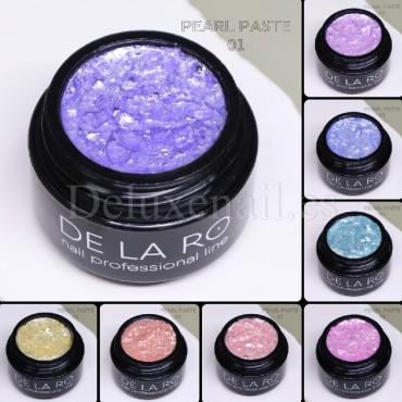 Gel Pearl Paste 07 DE LA RO, gel para decoración de uñas, 7 gr