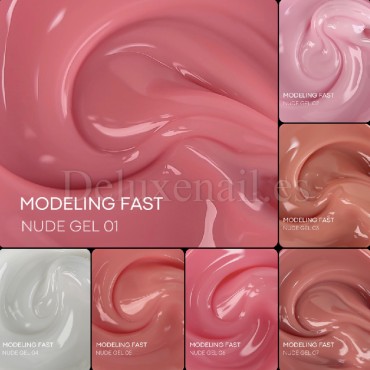 Fast Nude Gel 06 Amokey, gel constructor de color, 15 gr