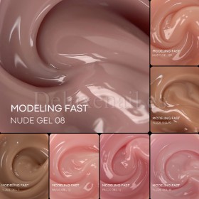 Fast Nude Gel 12 Amokey, gel constructor de color, 15 gr