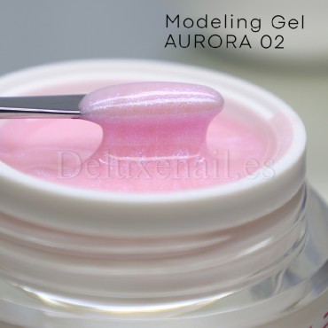 Gel Aurora 02 Amokey, gel constructor de color, 50 gr