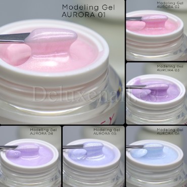 Gel Aurora 04 Amokey, gel constructor de color, 50 gr