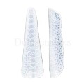 Tips dual system Snake Finger tip plastic form NO.18-2, 120 uds, 10 medidas, patrón serpiente