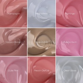 Fast Gel Bubble Gum Amokey, gel constructor de color, 30 gr