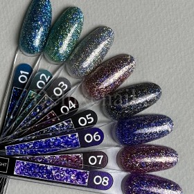 Esmalte Permanente Fiery Light 01 DE LA RO, 10 ml