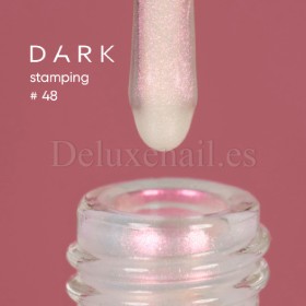 Esmalte con pegajosidad Stamping Dark 48, Camaleón rosa, 10 ml
