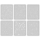 Pegatina adhesiva JO-910, blanco