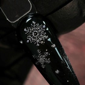 Molde de silicona transparente para los diseños, Navidad