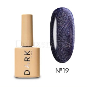 Esmalte permanente Cat Eye 19 Dark, Azul violeta camaleón, 6 ml