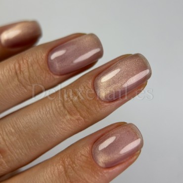 Esmalte permanente Cat Eye 13 Dark, Dorado rosado, 6 ml