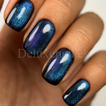 Esmalte permanente Cat Eye 20 Dark, Turquesa violeta camaleón, 6 ml