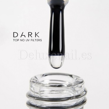 Top no UV filtres Dark, sin pegajosidad sin UV filtros, 15 ml