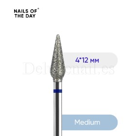 copy of Fresa diamante bola para la cutícula, granulación suave,1.0 mm (1к010)