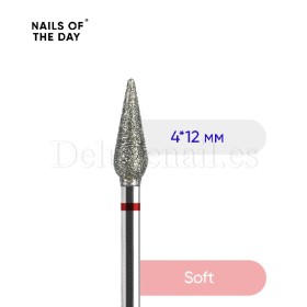 copy of Fresa diamante bola para la cutícula, granulación suave,1.0 mm (1к010)