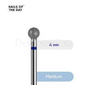 copy of Fresa diamante bola para la cutícula, granulación suave,1.0 mm (1к010)