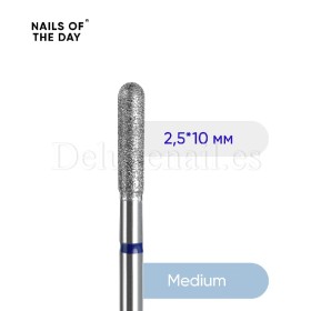 copy of Fresa diamante bola para la cutícula, granulación suave,1.0 mm (1к010)