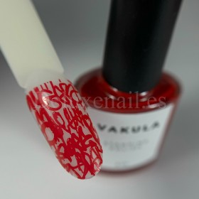 Esmalte Stamping Vakula 29, Rojo, 8 ml