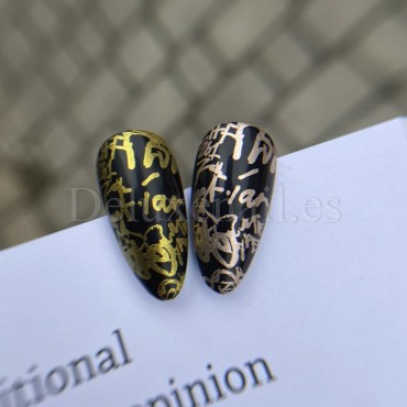 copy of Esmalte Stamping Dark 01, Negro, 8 ml.