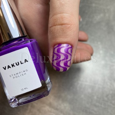Esmalte Stamping Vakula 26, Morado, 8 ml