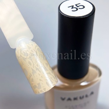 Esmalte Stamping Vakula 35, Beige, 8 ml