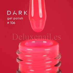 Esmalte Permanente Dark 106, Rojo, 10 ml