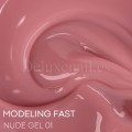 Fast Nude Gel 01 Amokey, gel constructor de color, 15 gr