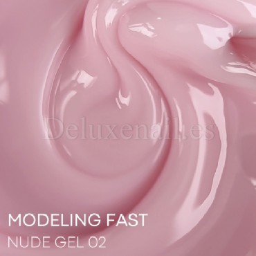Fast Nude Gel 02 Amokey, gel constructor de color, 15 gr