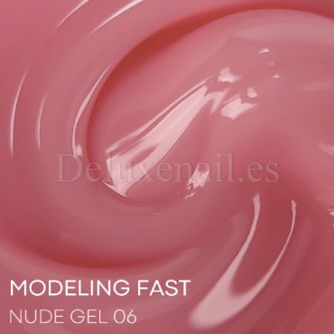 Fast Nude Gel 06 Amokey, gel constructor de color, 15 gr