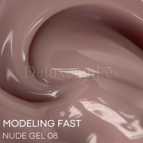 Fast Nude Gel 08 Amokey, gel constructor de color, 15 gr