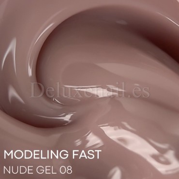 Fast Nude Gel 08 Amokey, gel constructor de color, 15 gr