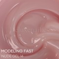 Fast Nude Gel 14 Amokey, gel constructor de color, 15 gr