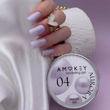 Gel Aurora 04 Amokey, gel constructor de color, 50 gr