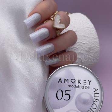 Gel Aurora 05 Amokey, gel constructor de color, 15 gr