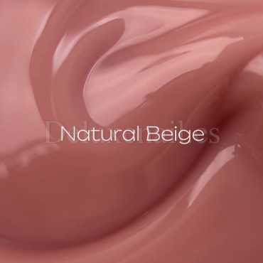 Fast Gel Natural Beige Amokey, gel constructor de color, 15 gr