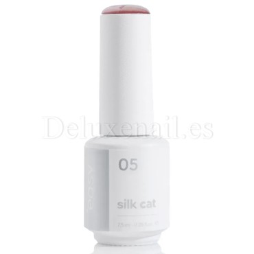 Esmalte permanente Silk Cat 05 Easy, Rosa claro, 7,5 ml