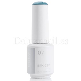Esmalte permanente Silk Cat 07 Easy, Lila, 7,5 ml