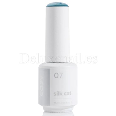 Esmalte permanente Silk Cat 07 Easy, Lila, 7,5 ml