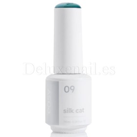 Esmalte permanente Silk Cat 09 Easy, Turquesa, 7,5 ml
