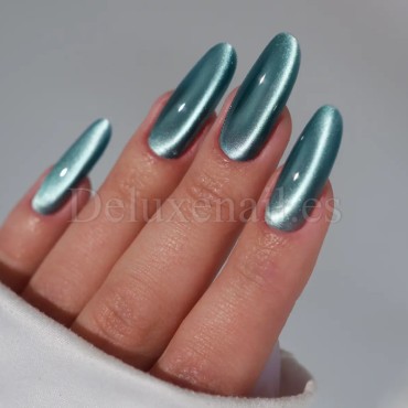 Esmalte permanente Silk Cat 09 Easy, Turquesa, 7,5 ml