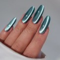 Esmalte permanente Silk Cat 09 Easy, Turquesa, 7,5 ml