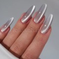 Esmalte permanente Silk Cat 10 Easy, Plata, 7,5 ml