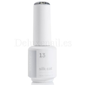 Esmalte permanente Silk Cat 13 Easy, Gris, 7,5 ml